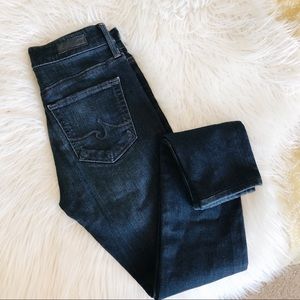 AG The Farrah High Rise Skinny in Brook
